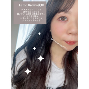 [預訂7-10天]Secret CandyMagic 1day Lame Brown シークレットキャンディーマジックワンデー ラメブラウン